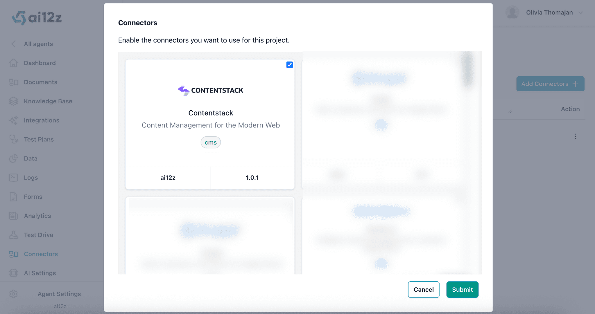ai12z Contenstack connector - Olivia Thomajan.png